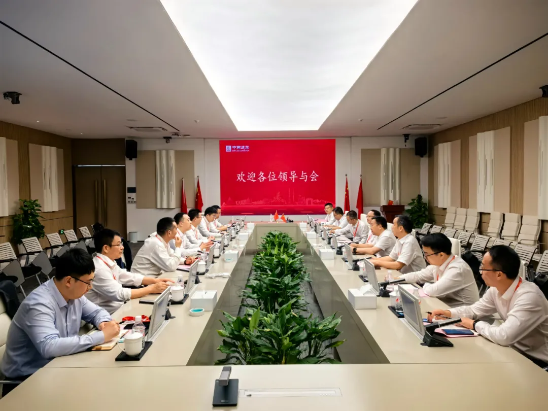 吴红涛一行赴中国建筑国际旗下中建海龙科技珠海基地参观交流